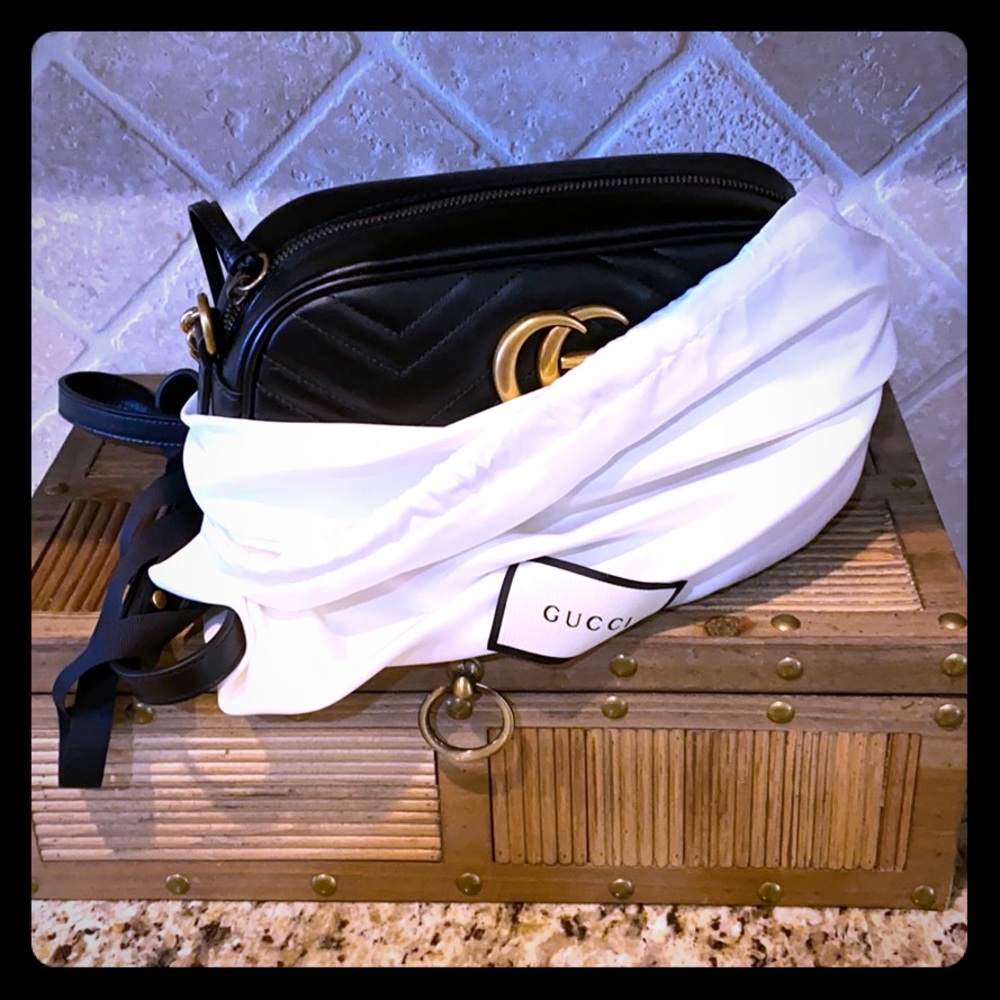 ❌SOLD❌Authentic GG Marmont small matelassé